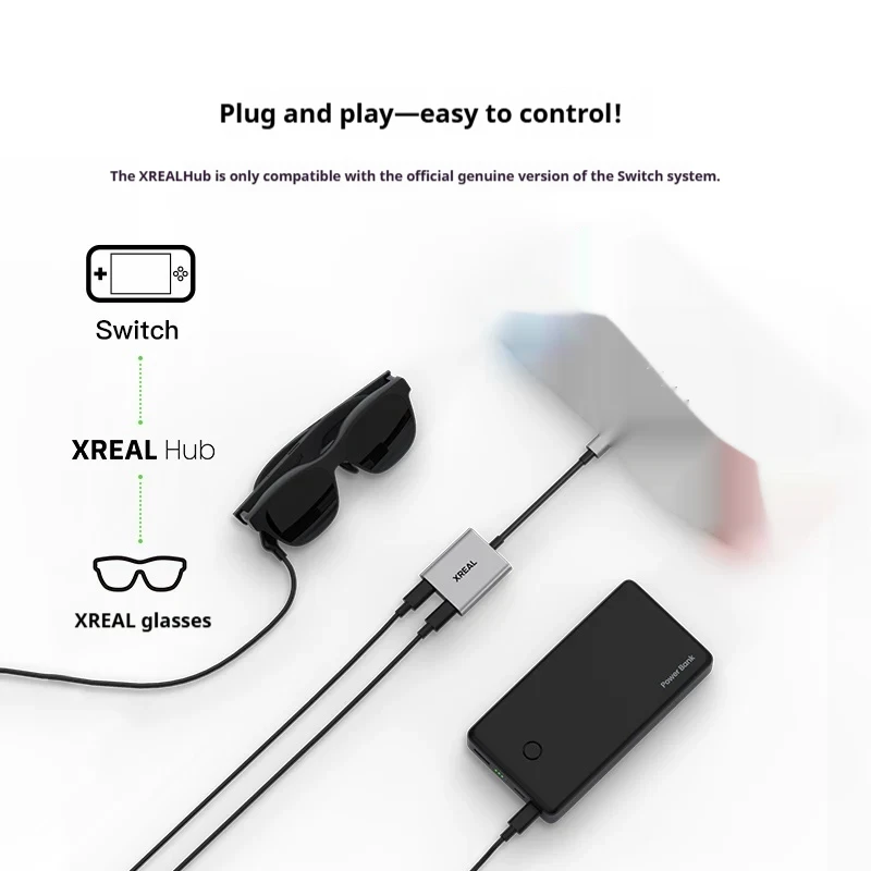 XREAL Hub USB-C Adapter for AR - Gaming Console Rog Ally recension och pris