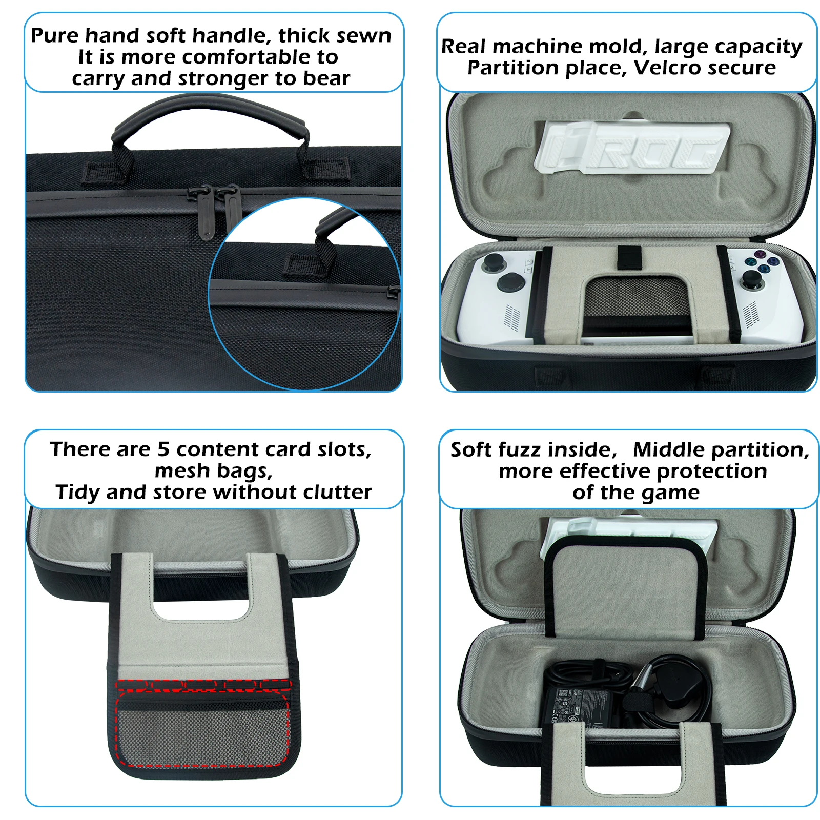 Hard EVA Carrying Case for Asu - Gaming Console Rog Ally recension och pris