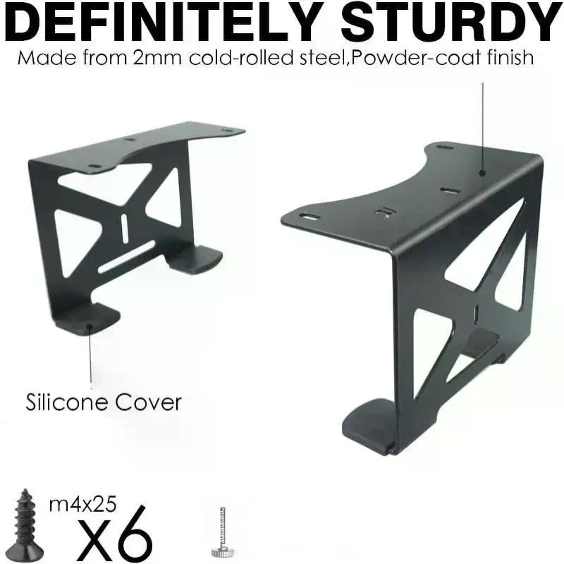 Under Desk Metal Holder Mount, - Gaming Console In recension och pris
