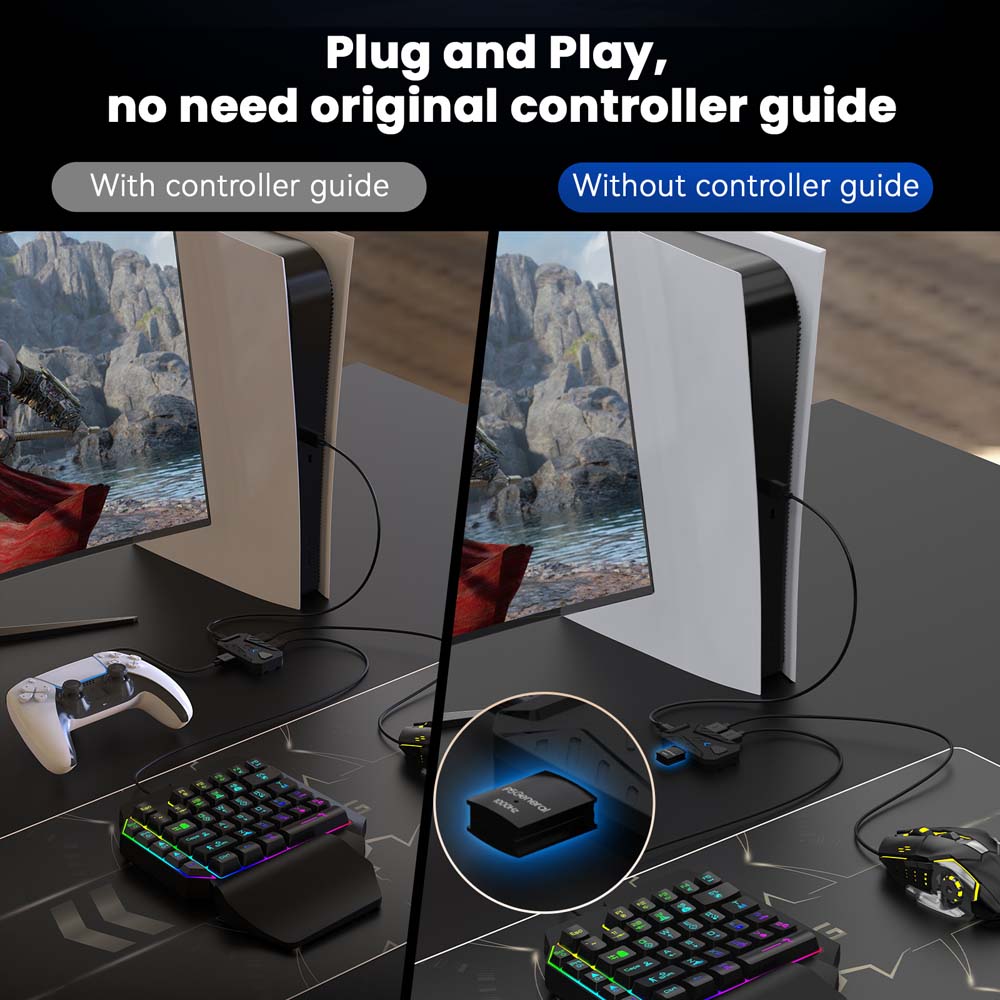 for PS5 Gaming Keyboard Mouse  - Gaming Console Latest recension och pris