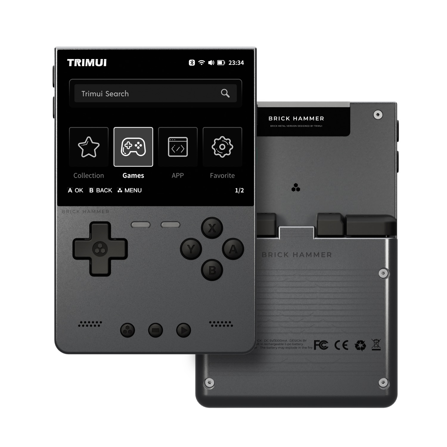 TRIMUI BRICK HAMMER Retro Hand - Gaming Console For Phone recension och pris