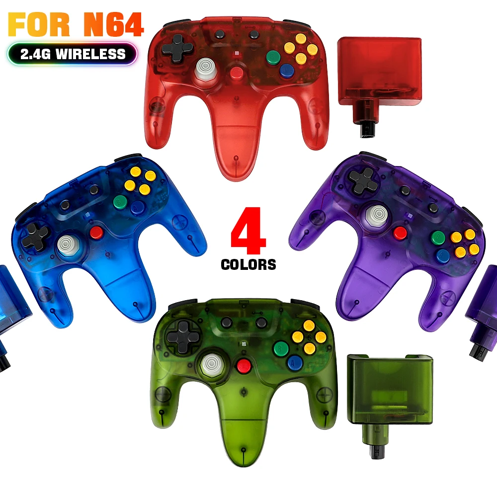 Transparent Red Green Blue Pur - Gaming Console Buttons recension och pris